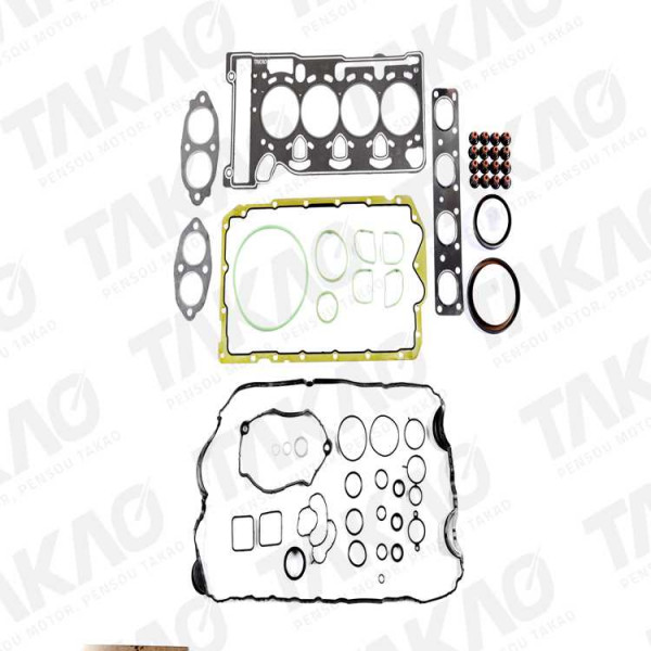Junta Completa c/ Retentores (JG) - BMW 2.0L 16V N46B20B/E X1 após 10 120i, 320i, Z4