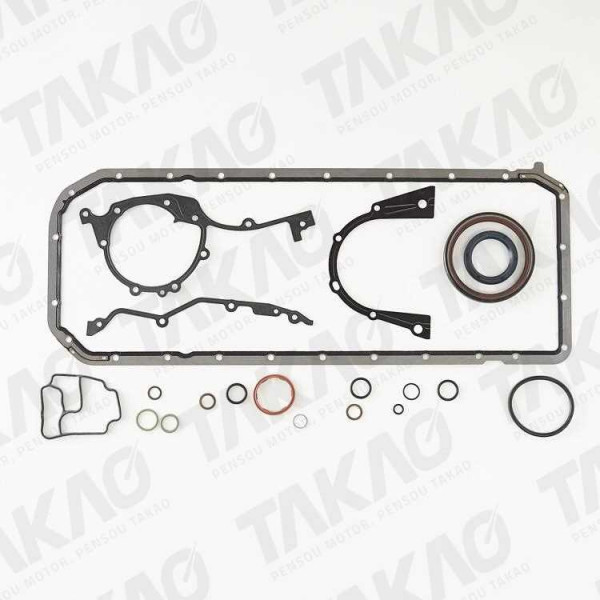 Junta Inferior c/ Retentores (JG) - BMW 2.0/2.2/2.5/2.8/3.0L 318,325,323,328 525,530,X3,X5
