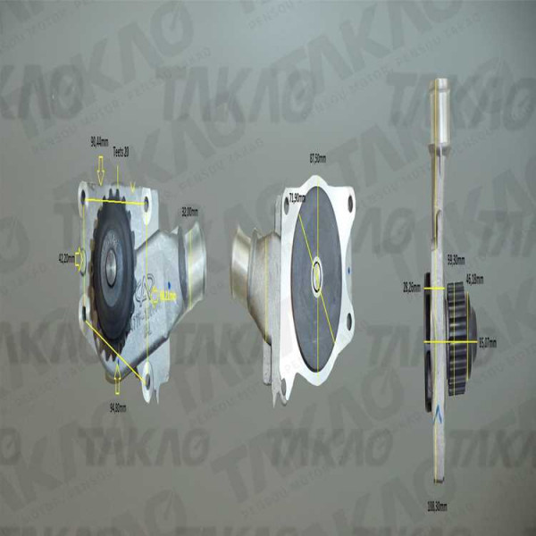 Bomba d'Água - Chery 1.5L 16V DOHC Celer após 12 Flex
