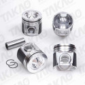 Pistão (JG) - Citroen/Fiat/Peugeot 2.3L 16V DOHC Boxer,Ducato Multjet Jumper Diesel