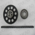 Kit de Corrente - Emp. Motor GM Vortec - 4.3L 12V V6 Veicular GM Vortec - 4.3L 12V V6