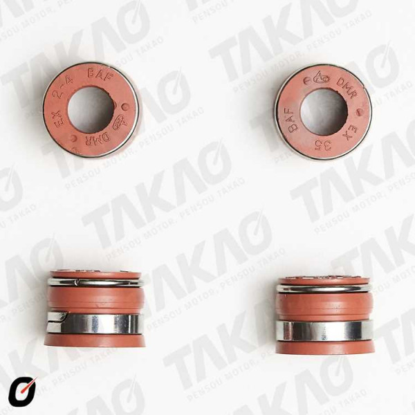 Retentor de Valvulas (cada) - Emp. Motor Hercules G1600 - 2.7L 8V Veicular GM/Isuzu 3.1L 12V V6