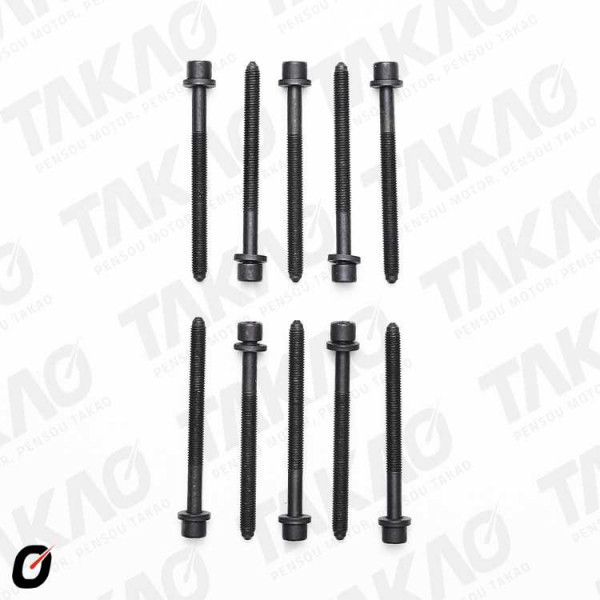 Parafuso de Cabeçote (JG)-1.6L 8V SOHC AKL A3, Golf Ibiza
