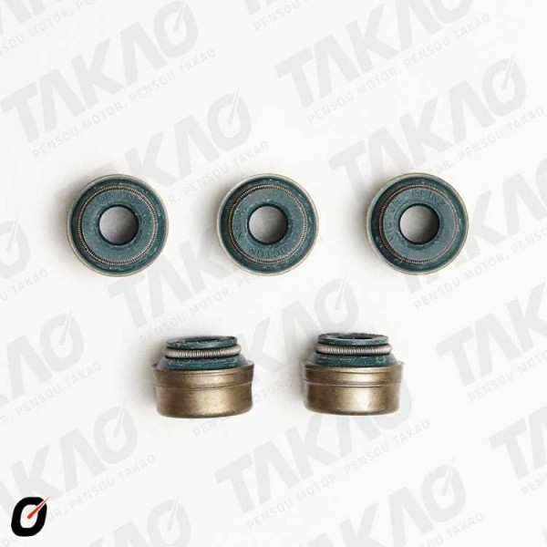 Retentor de Valvulas (cada) - Volvo 2.3/2.4/2.5L 20V L5 C30,C70,S40,S60,V40 V50,V70,XC70