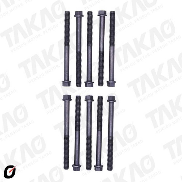 Parafuso de Cabeçote (JG) - Nissan/Troller/Gm 2.8L 12V MWM Sprint,S10,Frontier x-terra, Troller