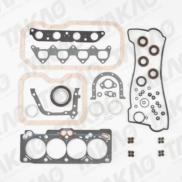 Junta Completa c/ Retentores (JG) - Toyota 1.6L 16V 4A Corolla  93 até 99