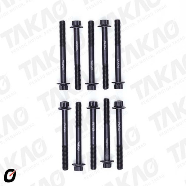 Parafuso de Cabeçote (JG) - GM/Kia/Suzuki 2.0/2.2L 8V Grand Vitara,Tracker Sportage, Besta