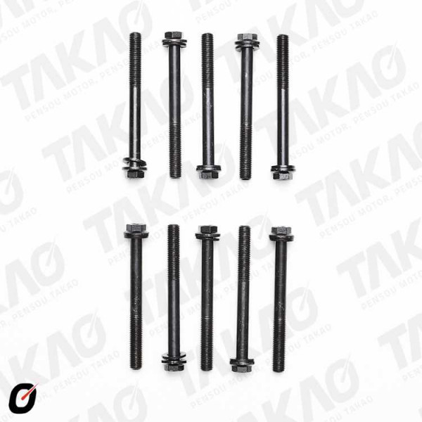Parafuso de Cabeçote (JG) - GM/Suzuki 2.0L 16V DOHC Grand Vitara,Tracker Gasolina