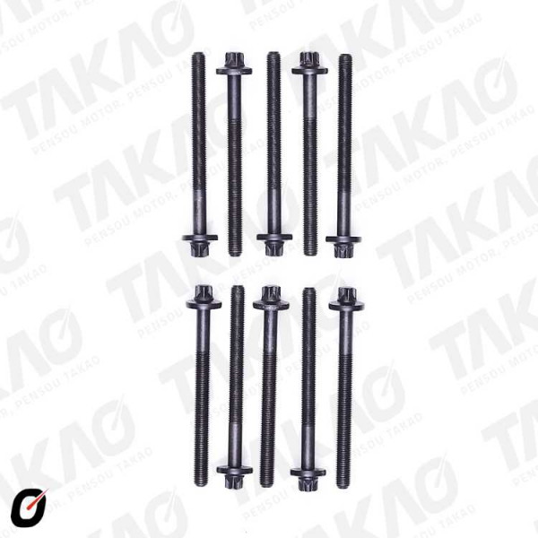 Parafuso de Cabeçote (JG)-1.0/1.2L 8/16V 206 Clio,Twingo/Fle