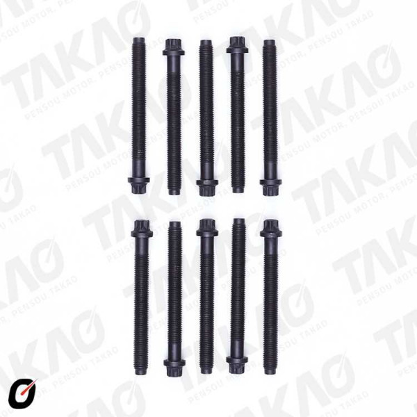 Parafuso de Cabeçote (JG) - Renault 2.0L 8V F3R Laguna,Linde,Megane Scenic, Trafic