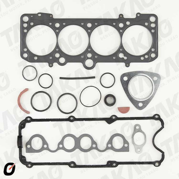 Junta Superior s/ Retentores (JG) - Ford/Volkswagen 1.6/1.8/2.0L 8/16V Gol,Escort,Parati Saveiro,Santana