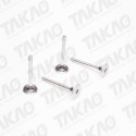 Valvula de Escape (cada) - Ford/VW 1.6/1.8/2.0L 8V AP Gol