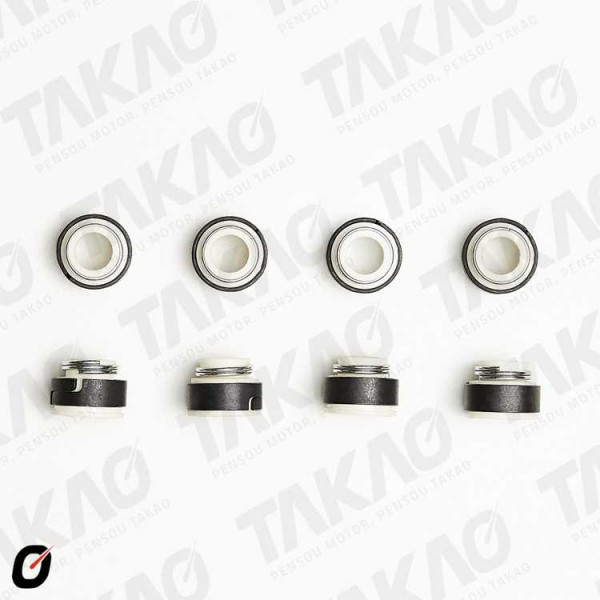 Retentor de Valvulas (cada) - Renault 1.2/1.6L 8V C3G/C3L Clio, R19, Twingo Express/Gasolina