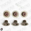 Retentor de Valvulas (cada) - Renault/Nissan 1.6/2.0L 8/16V Clio Duster,Logan,Laguna Scenic, Sandero,Livina