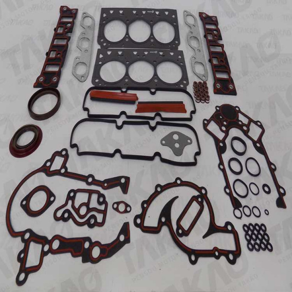 Junta Completa c/ Retentores (JG) - GM 3.8L 12V V6 OHV 231 Omega  98 até 04 Gasolina