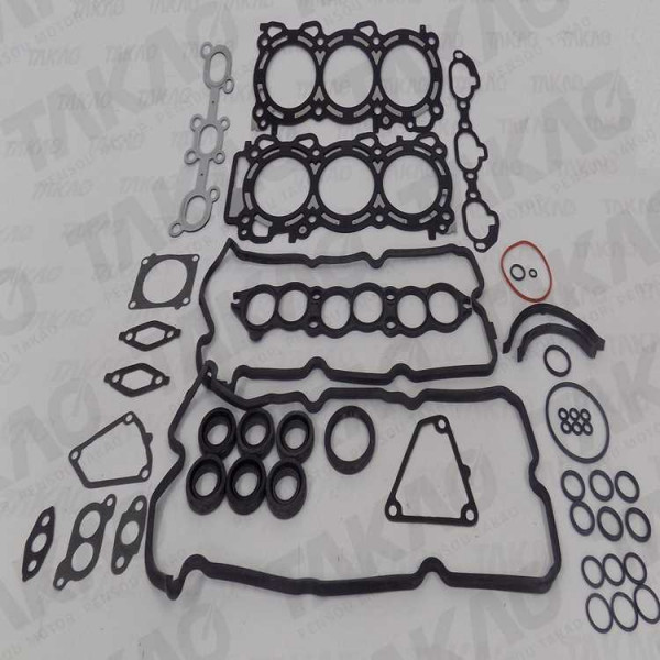 Junta Completa s/ Retentor Traseiro (JG) - Nissan 3.0L 24V V6 VE30DE Maxima após 95 Gasolina