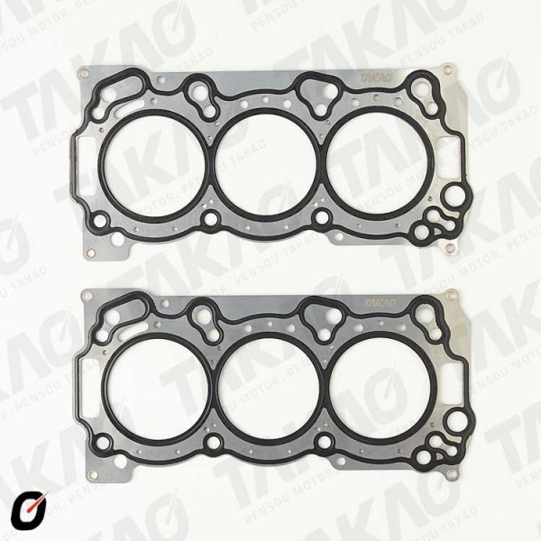 Junta de Cabecote (Par) - Mitsubishi 3.0L 26V V6 6B31 Outlander após 07