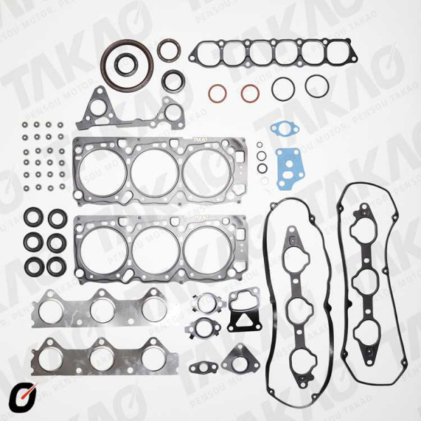 Junta Completa c/ Retentores (JG) - Mitsubishi 3.5L 24V V6 6G74 Pajero, Pajero Full