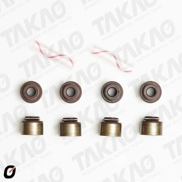 Retentor de Valvulas (cada) - Hyundai/Kia/JAC Mitsubishi 1.5/1.6 2.0/2.4/3.0/3.2  3.5L 8/16/24V