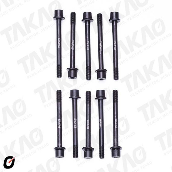 Parafuso de Cabeçote (JG) - Kia 1.0/1.1L 12V G4HE/G Picanto após 06 Gasolina
