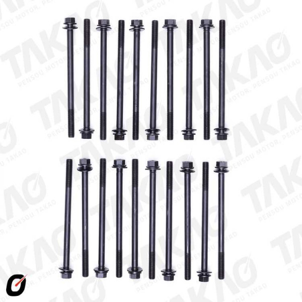 Parafuso de Cabeçote (JG) - Jeep 4.7L 16V V8 SOHC Cherokee 99 até 07 Gasolina
