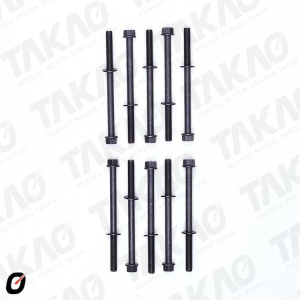Parafuso de Cabeçote (JG)-1.6/1.7L D16Y7/Y8 D17Z2/D17Z3/ Civ