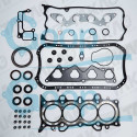 Junta Completa c/ Retentores (JG) - Honda 1.7L 16V D17Z2/Z3 Civic  01 até 06 Gasolina