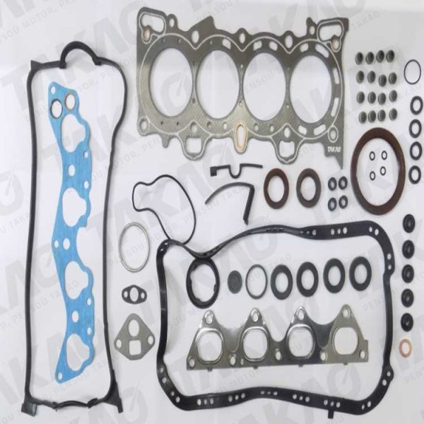 Junta Completa c/ Retentores (JG) - Honda 1.6L 16V D16Y7/Y8 Civic  96 até 00 Gasolina