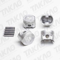 Pistão (JG) - Emp.Motor Mitsubishi 4G63 - 2.0L 8V SOHC