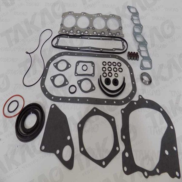 Junta Completa c/ Retentores (JG) - Emp. Hyster, Yale Motor Isuzu C240  2.4L 8V