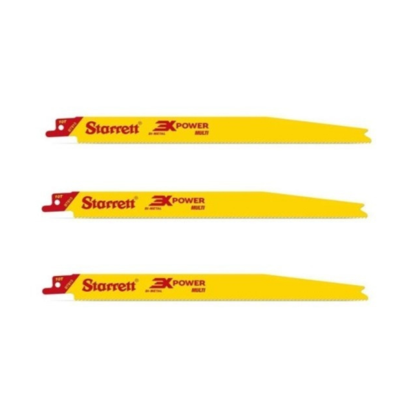 Serra Sabre Starrett BI-Metal 300mm - BT121014 - 3 Unidades
